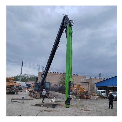 China 22T Long Long Boom Arm Excavator Arm With Breaker And Scissors for sale