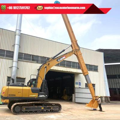 China 10-14-16M Digging Depth Hydraulic Long Boom Arm For Cat320 CAT330 CAT325 Excavator for sale