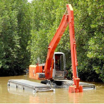 China CAT320 Excavator Long Reach Boom With 22T Bucket Cylinder for sale