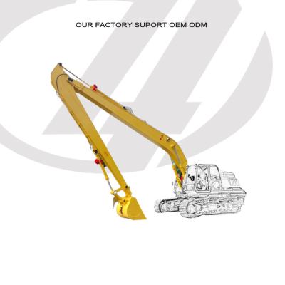 China Customizable Excavator Long Boom With Digging Depth Of 10M 14M 16M 20M 25M 30M 32M for sale