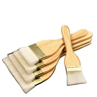 China Painting& Brush Brush Wood Handle Cleaning Soft Bristle Do Not Shed Hair Brush for sale