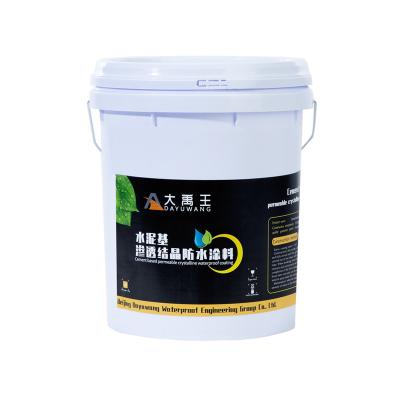 China Contemporary Environmentally Friendly Crystalline Cement Capillary Waterproof Coating At Reasonable Price for sale