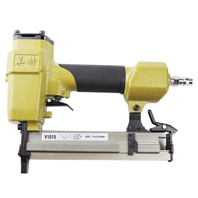 China Air Stapler 7mm/10mm/12mm/15mm Rust Meite Picture Frame Wear Resistant Durable Nail Gun Vnail Uni Pneumatic Type Gun for sale