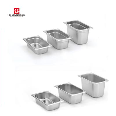 China Factory Direct Sale Durable Stainless Steel GN Food Pan Gastronorm GN Casserole for sale