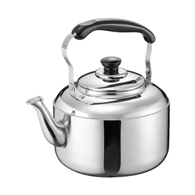 China Cookwar Sustainable Classic Stainless Steel 5L Water Whistling Kettle for sale