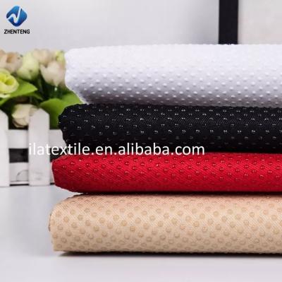 China 100% Waterproof Polyester Felt Rug Black PVC Anti Dots Coated Woven Felt Anti Woven Fabric Rug PVC Coated Material for sale