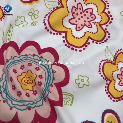 China Fleur De New Design Polyester Prints Fabric With 100% Waterproof Bed Sheet Lit for sale