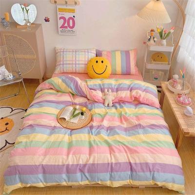 China High Quality And Soft American Style Baby Bedding Set Flannel Blanket Quilt Set Queen Size for sale