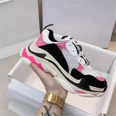 China Summer Hot Selling Breathable Women's Fashion Trend Lace Sneakers Causal Shoes Ladies Casual Shoes for sale