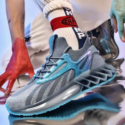 China Custom fashion trend sneakers gym sports shoes manufacturing trainer shoes sneaker men shoes for sale