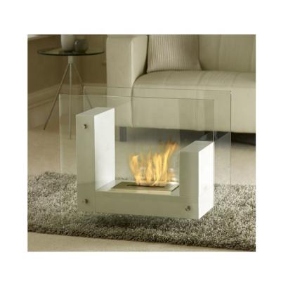 China Modern Interior Design Best Free Standing Inserted Ethanol Burner Bio Fireplace for sale