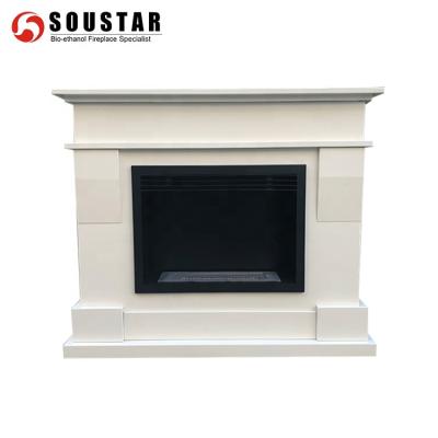 China 2017 Luxury Bio Mantel Ethanol Fireplace Free Standing Wood Fireplace for sale