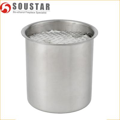 China Contemporary Stainless Steel Bio Ethanol Round Burner Cups for sale