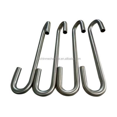 China Carbon Steel China Tube Manufacturing Contractors Double Head Bending Tube Bending Parts for sale