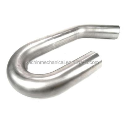 China Custom Carbon Steel Steel Tube Bending Tube Fabrication Bending Part for sale