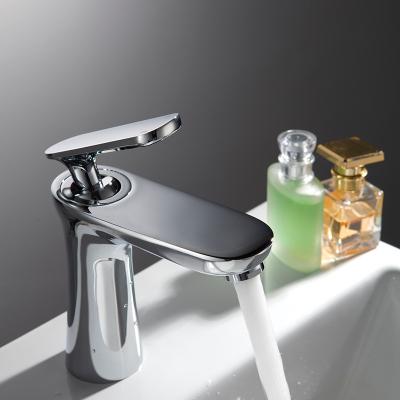 China Bathroom Single Cold Basin Vanity Single-Hole Sink Countertop Balcony Basin Faucet Stainless Steel Cold Water Metered Direct SA for sale