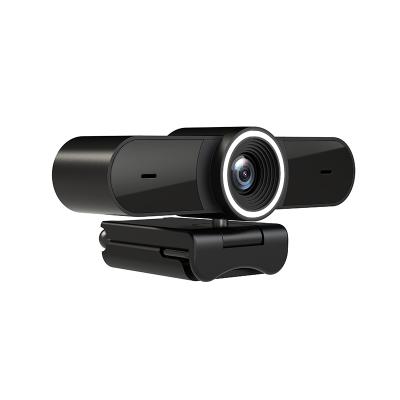 China Recording Function Chinese 4K HD USB Computer Mini Web Conference Camera PC Webcam With Privacy Cover for sale