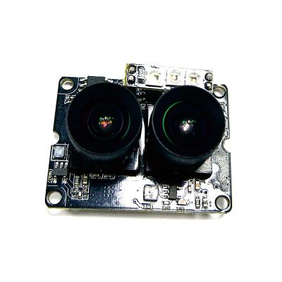 China Human Motion Tracking USB 2.0 Plug & Play Dual-Lens 2MP Camera Module Fixed Focus CMOS Sensor Camera Module For Access Control System Identification Detection for sale