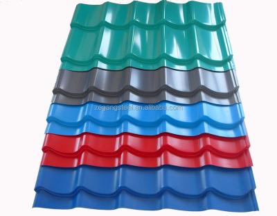 China Construction China Factory Directly Supply PPGL PPGI Tile / Pre Painted Zincalume Roofing Sheet Price Per Kg for sale