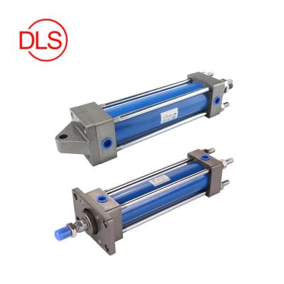 China Entertinament Mod Double Acting Piston Rod Hydraulic Cylinders For Forklift Wrecker for sale