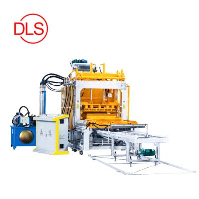 China QT8-15 Automatic House Synchronization Mechanism Construction Concrete Block Demoulding Making Machine for sale