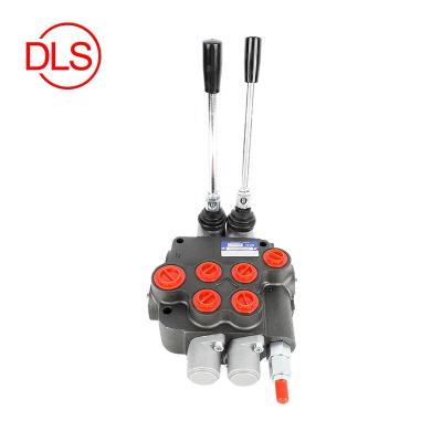 China 2P80 3P80 4P80 5/2 Hydraulic Solenoid Control Valve Joystick Hydraulic Directional Valve with Excavator for sale