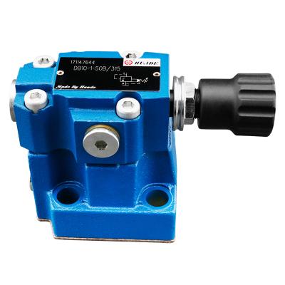 China DBW10 DBW20 DBW30 Pilot Hydraulic System Rexroth DBW Operated Solenoid Controlled High Pressure Hydraulic Relief Valve for sale