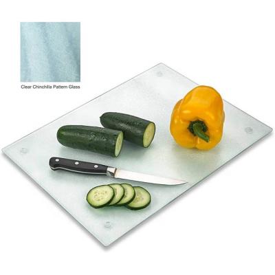 China Sustainable Frosted Tempered Glass Size Board, Scratch, Heat, Shatter Resistant, Dishwasher Safe (Frosted 16x14