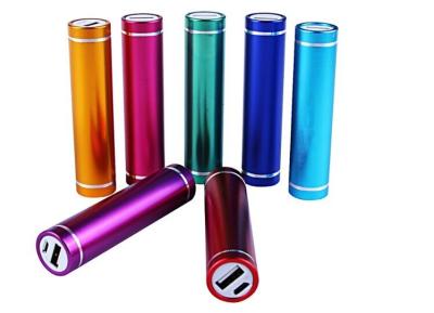 China Tube External Portable Power Bank , lithium polymer Power Banks For Smartphones for sale