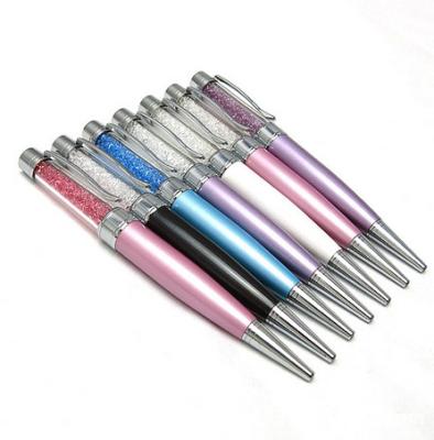 China Crystal Pen Shape 8GB Pen USB Drive Real Capacity With CE / ROHS for sale