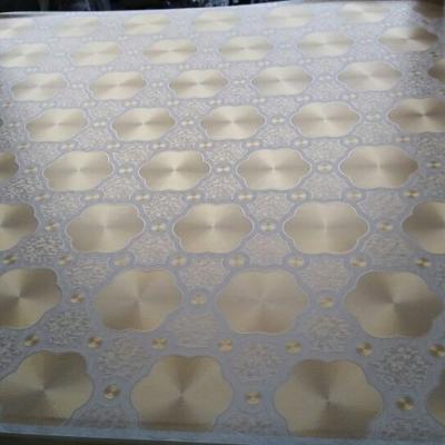 China Artistic Ceilings PVC Laminated Gypsum Ceiling Board With Aluminum Foil for sale