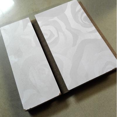 China Best Price White Laminated Melamine MDF Board Moisture Proof for sale