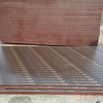 China Shandong Exterior Best Price Waterproof Socket Board / Recycled Plywood Marine Agency For Concrete Formwork for sale