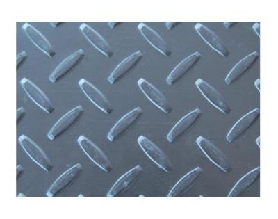 China Anti-slip floor 4ft*8ft size Embossed Sheet 5052 grade for anti-slip floor Aluminum Checker Plates for sale