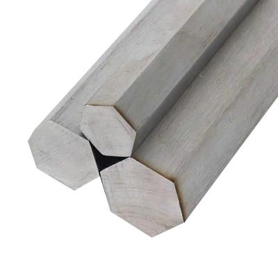 China Production of various components Hot sale alloy Hexagonal Bar 6061T6 Aluminum Rod in Stock for sale