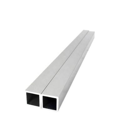 China Good anodizing effect Wholesale 6063 Grade Mill Finished pipe Rectangle Square Aluminum Tube for sale