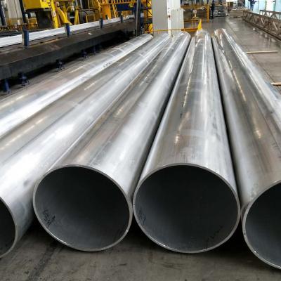 China Aluminum Alloy Metal large size Seamless aluminum round tube for sale