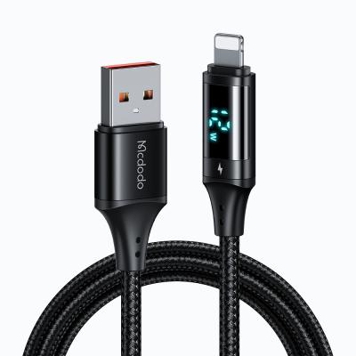 China 3A Fast Charging New Nylon Braided Fast Cable Charging 12W 3Amp Usb Phone Cable For Iphone Usb Cable For Mobiles Lighting Data Cable 1.2M for sale