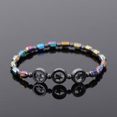 China 2022 BOHEMIA rice beads colorful straight tube magnet foot bracelet anklet chain with charms for women anklets for sale