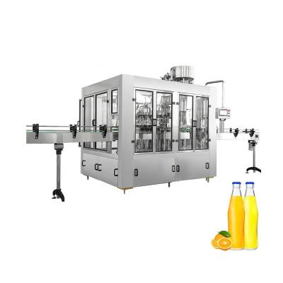 China Food Full Set Full Automatic Plastic Production Line Syrup/Juice/Tomato Sauce PET Bottle Filling Machine for sale