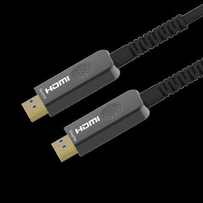 China Active COMPUTER AOC HDMI 2.0 High Speed ​​Optical Cable With 4 Core Optical Fiber for sale