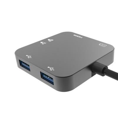 China Behpex MinI Usb Hubs USB-C Audio Transmission Input HDMI USN 3.0 PD Charging for sale