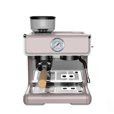 China Hotel Semi-automatic Hot Water Italian Milk Froth Espresso Coffee Machines For Household for sale