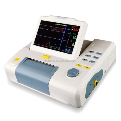 China Plastic Hot Selling LHC9000E Heart Monitor /CTG Monitor /7 Inch Portable Fetal Screen Fetal Monitor Machine for sale