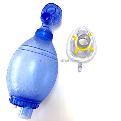 China Pediatric Ball Simple Medical Manual Resuscitator Manufacturer Breathing Ball Hospital Supply LHK01 for Pediatric for sale