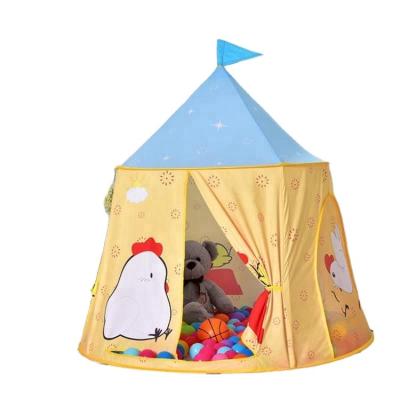 China Extended Type Amusement Park Model Maker Source Cartoon Mini Tent Indoor Multicolor Circular Toy Storage Tent For Children for sale