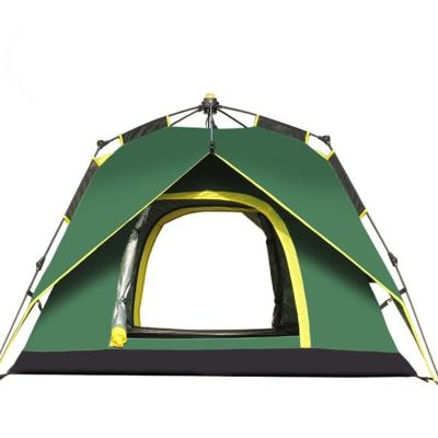 China Extended Type Design Stable Structure Solid Color Forest Survival Solid Color Breathable Thick Waterproof Rainy Camping Tent Customer Preferred for sale