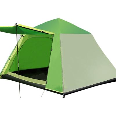 China Extended Type Automatic Drive Rain Stormproof Family Grass Green Lovers Travel 2 People 3-4 People Speed ​​Two Person Camping Tent for sale