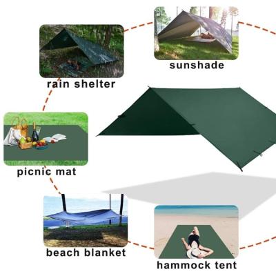 China Extended Type Small Size Easy Storage Personality Style Outdoor Wild Dining Sunshade Canopy for sale