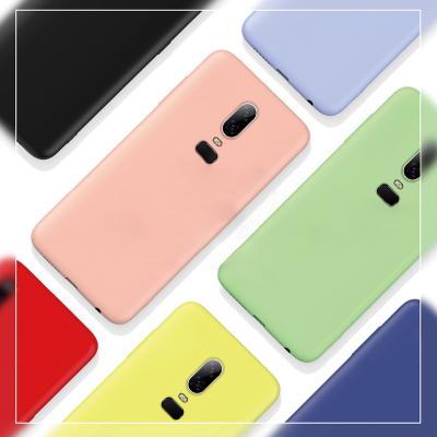 China Original Luxury Liquid Silky Soft Phone Case Protective Silicone Silicone Phone Case For Oneplus 7 Original 7Pro 6 6T 5 5T Protection 7Pro 6 6T 5 5T Original Silky Soft Cover For One Plus 6 T Coque Funda for sale